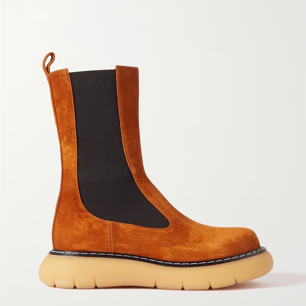 Khaite Bleeker Boot in Caramel Womens 38.5